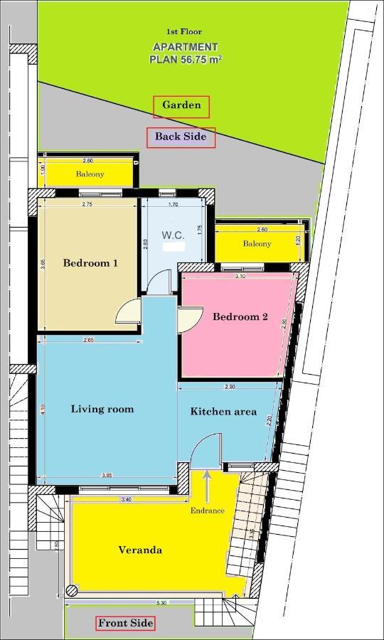 Natalia'S Apartments 尼基季 外观 照片